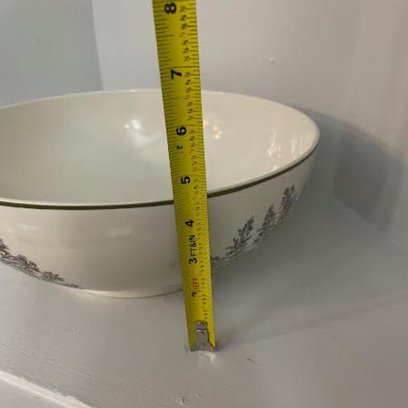 Tiffany & Company Herbs Collection Serving Bowl. 12' inch Serveware  Johnson Bro - Picture 9 of 10